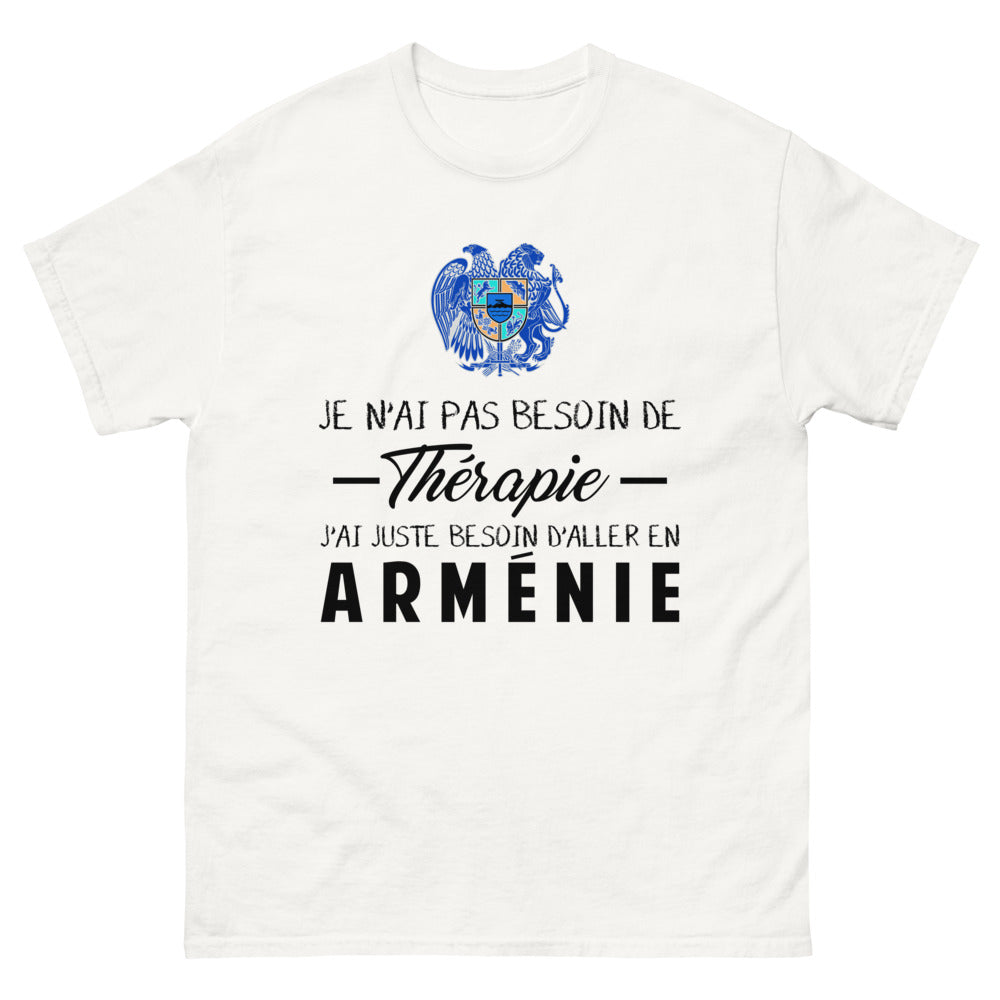 T-shirt blanc en Armenie - Thérapie