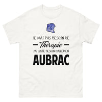 Thumbnail for T-shirt blanc en Aubrac - Thérapie