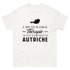 T-shirt blanc en Autriche - Thérapie