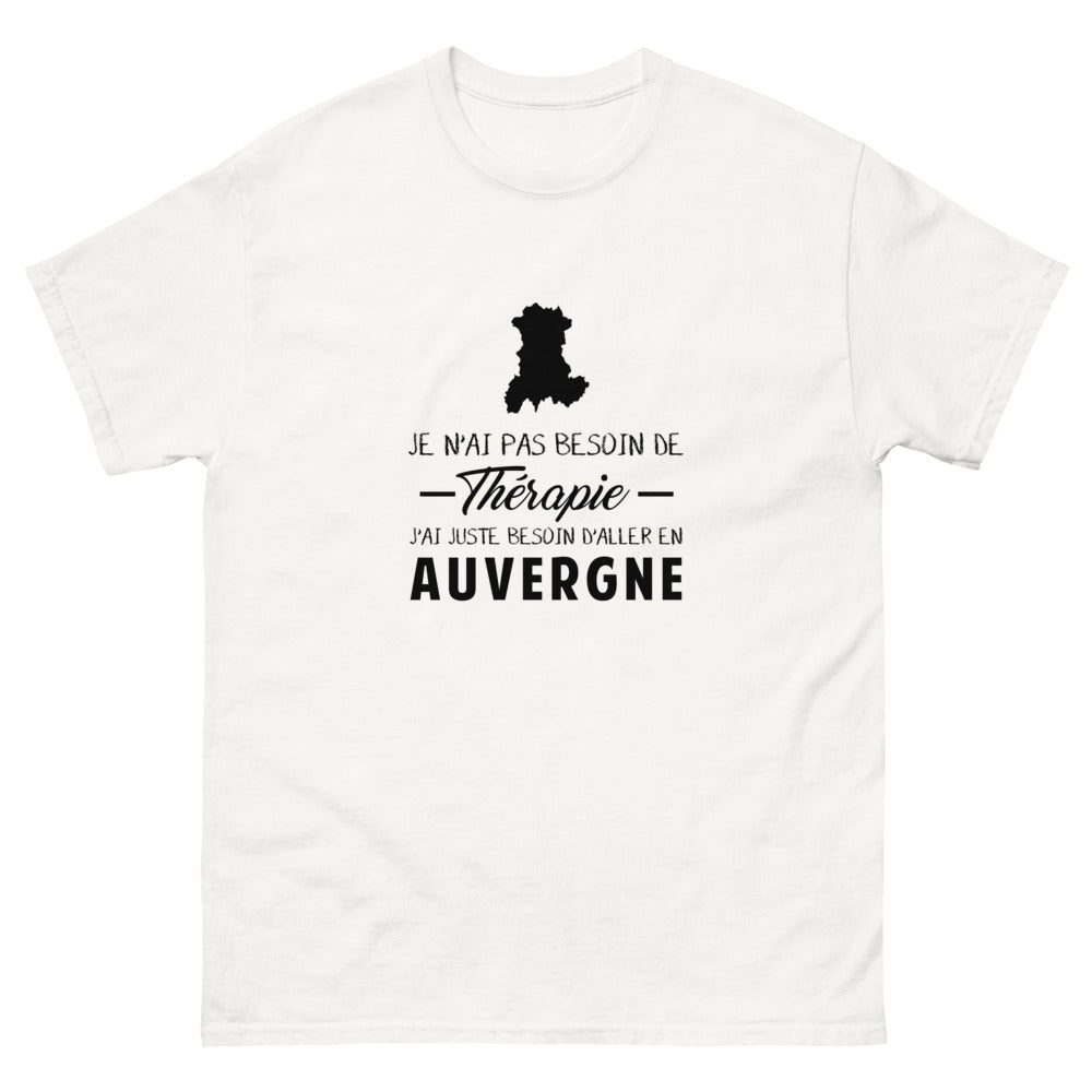 T-shirt blanc en Auvergne - Thérapie