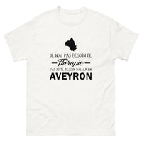 Thumbnail for T-shirt blanc en Aveyron - Thérapie