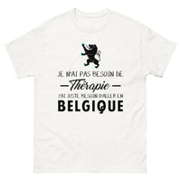 Thumbnail for T-shirt blanc en Belgique - Thérapie