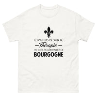 Thumbnail for T-shirt blanc en Bourgogne - Thérapie