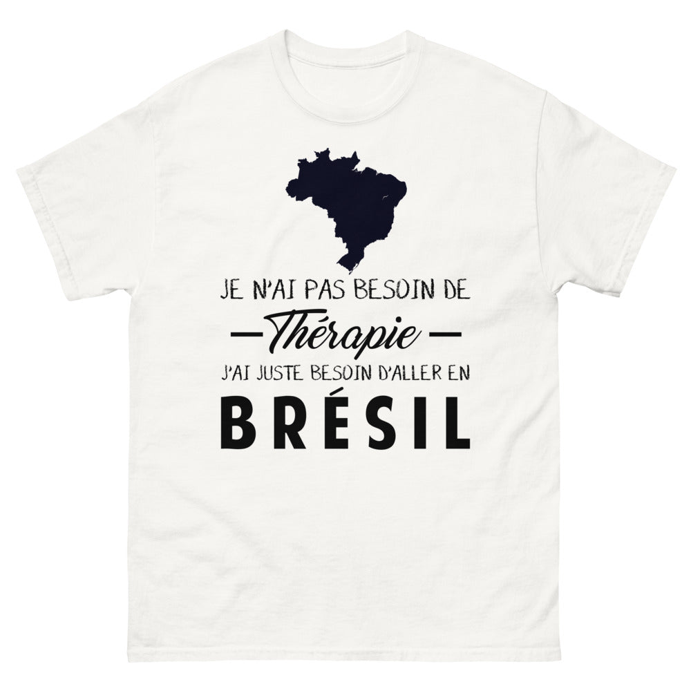 T-shirt blanc en Bresil - Thérapie