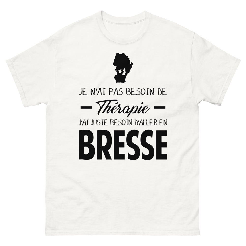 T-shirt blanc en Bresse - Thérapie