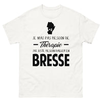 Thumbnail for T-shirt blanc en Bresse - Thérapie