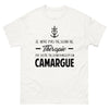 T-shirt blanc en Camargue - Thérapie