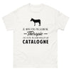 T-shirt blanc en Catalogne - Thérapie
