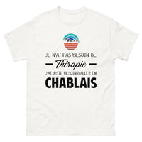 Thumbnail for T-shirt blanc en Chablais - Thérapie
