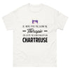 T-shirt blanc en Chartreuse - Thérapie