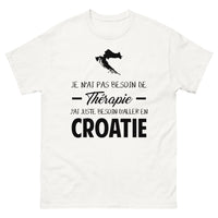 Thumbnail for T-shirt blanc en Croatie - Thérapie