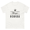 T-shirt blanc en Ecosse - Thérapie