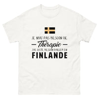 Thumbnail for T-shirt blanc en Finlande - Thérapie