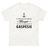 T-shirt blanc en Gaspesie - Thérapie