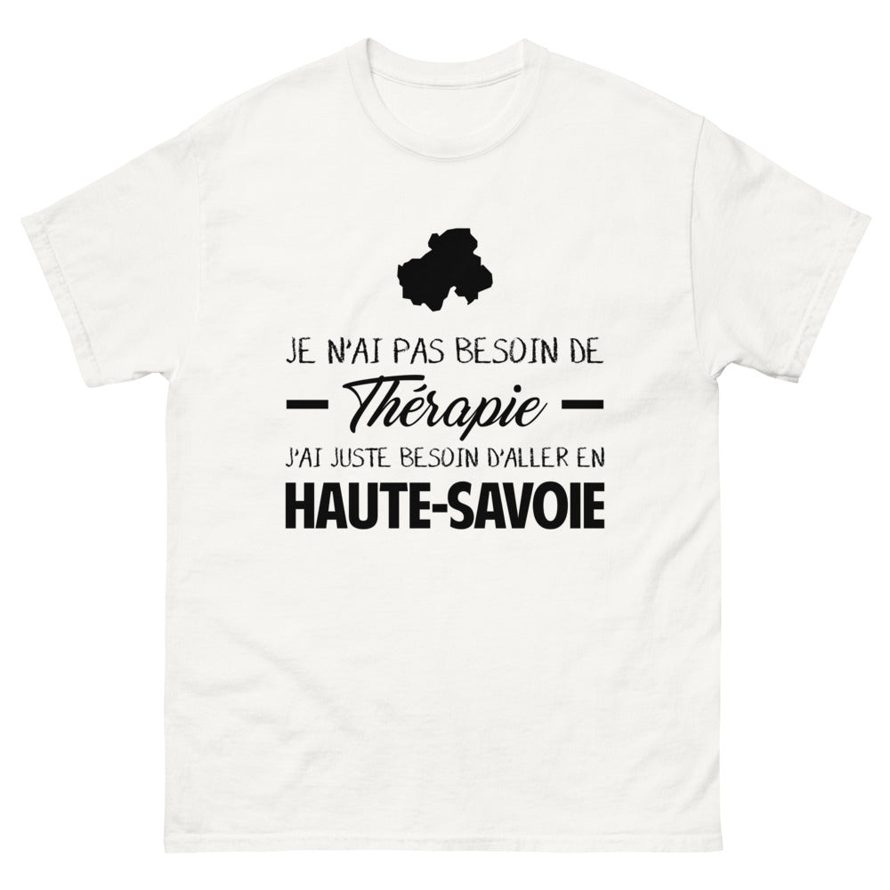 T-shirt blanc en Haute Savoie - Thérapie