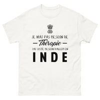 Thumbnail for T-shirt blanc en Inde - Thérapie