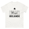 T-shirt blanc en Irlande - Thérapie