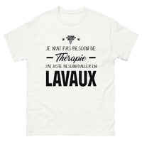 Thumbnail for T-shirt blanc en Lavaux - Thérapie