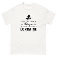 Thumbnail for T-shirt blanc en Lorraine - Thérapie