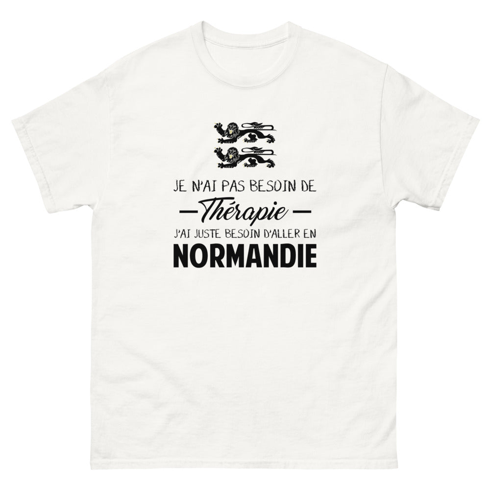 T-shirt blanc en Normandie - Thérapie