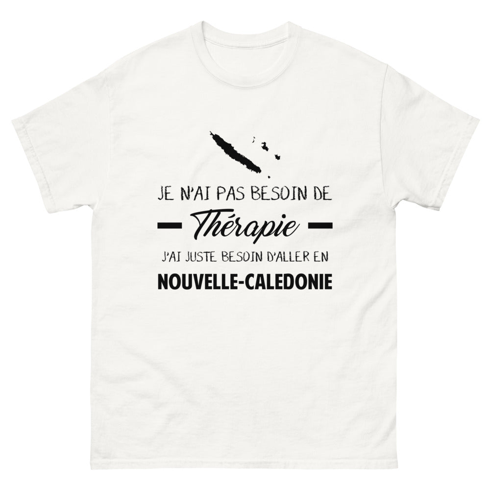 T-shirt blanc en Nouvelle Caledonie - Thérapie