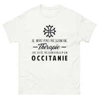 Thumbnail for T-shirt blanc en Occitanie - Thérapie