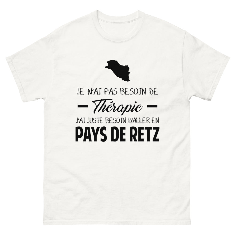 T-shirt blanc en Pays de Retz - Thérapie