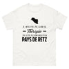 T-shirt blanc en Pays de Retz - Thérapie