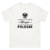 T-shirt blanc en Pologne - Thérapie