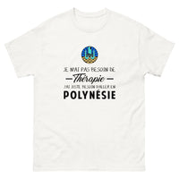 Thumbnail for T-shirt blanc en Polynesie - Thérapie