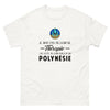 T-shirt blanc en Polynesie - Thérapie