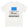 T-shirt blanc en Provence - Thérapie
