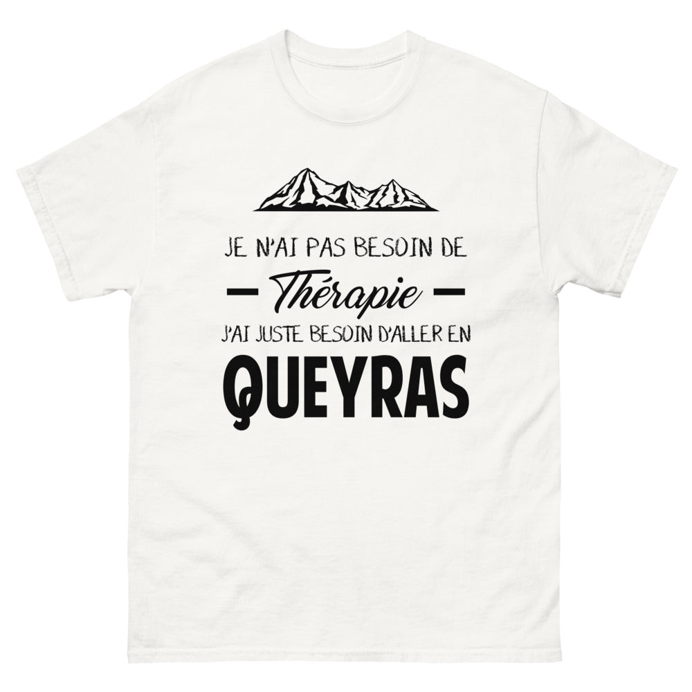 T-shirt blanc en Queyras - Thérapie