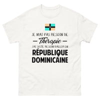 Thumbnail for T-shirt blanc en Republique Dominicaine - Thérapie