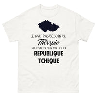 Thumbnail for T-shirt blanc en Republique Tcheque - Thérapie
