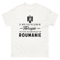 Thumbnail for T-shirt blanc en Roumanie - Thérapie