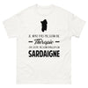 T-shirt blanc en Sardaigne - Thérapie