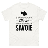Thumbnail for T-shirt blanc en Savoie - Thérapie