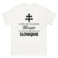 Thumbnail for T-shirt blanc en Slovaquie - Thérapie