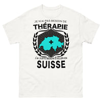 Thumbnail for T-shirt blanc en Suisse - Thérapie