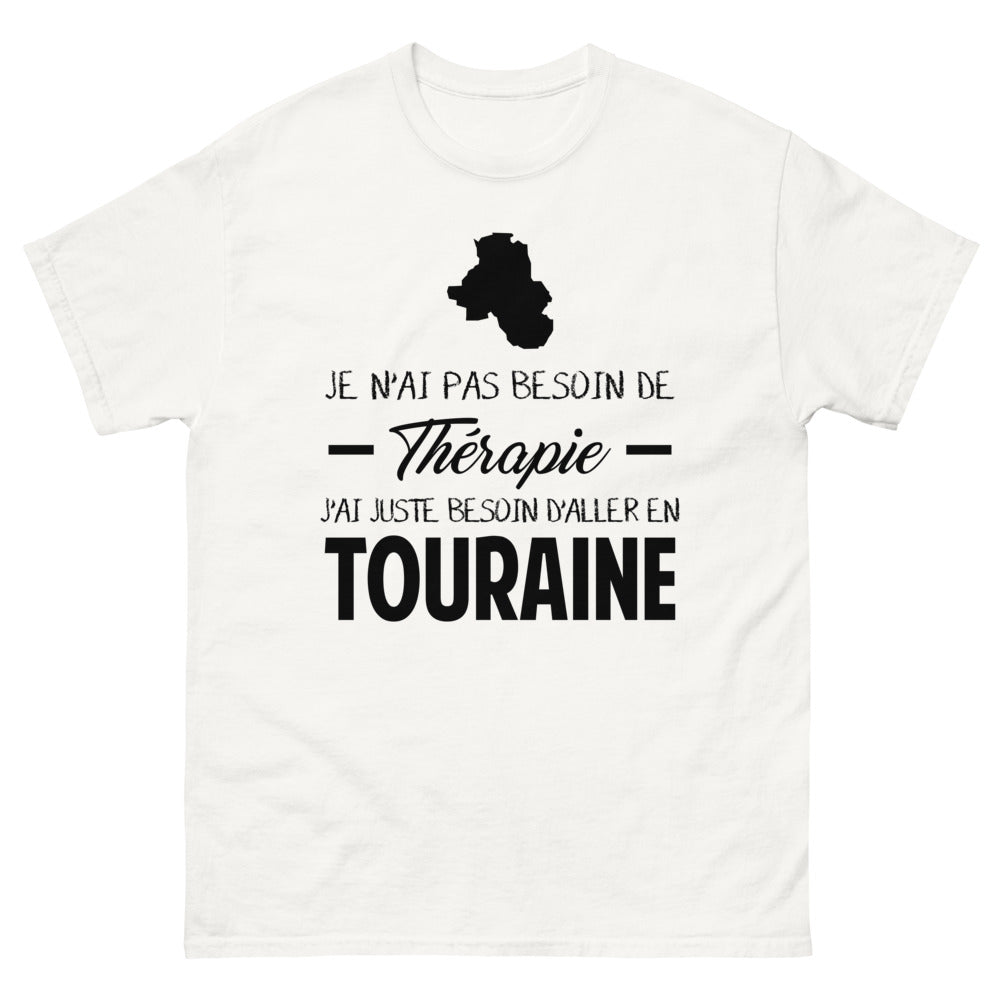 T-shirt blanc en Touraine - Thérapie