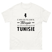 Thumbnail for T-shirt blanc en Tunisie - Thérapie