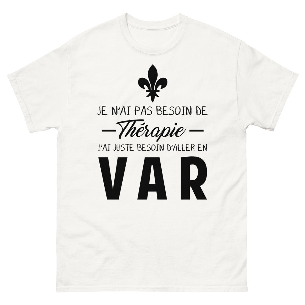 T-shirt blanc en Var - Thérapie