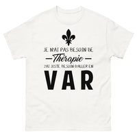 Thumbnail for T-shirt blanc en Var - Thérapie