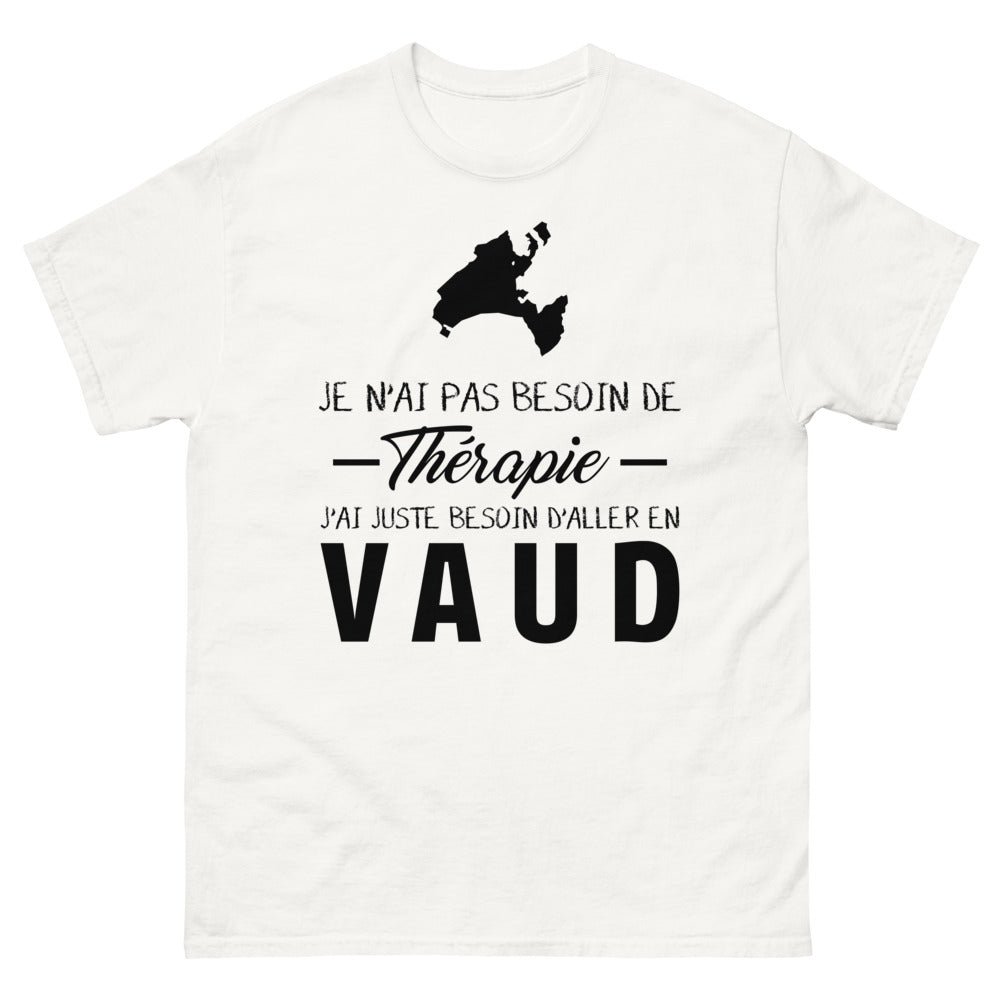 T-shirt blanc en Vaud - Thérapie