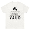 T-shirt blanc en Vaud - Thérapie