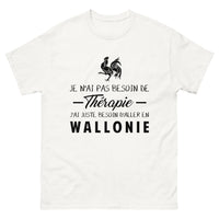 Thumbnail for T-shirt blanc en Wallonie - Thérapie