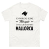 T-shirt blanc Ich Brauche Keine Therapie Ich Muss Einfach Nur Nach Mallorca_de_sombre_std.png - Thérapie