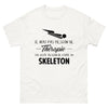 T-shirt blanc Je N Ai Pas Besoin de Therapie J Ai Juste Besoin de Faire du Skeleton_fr_sombre_std.png - Thérapie