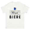T-shirt blanc Je N Ai Pas Besoin de Therapie J Ai Juste Besoin de Prendre Une Biere_fr_sombre_std.png - Thérapie